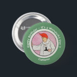 Man in the Moon Mother Goose Birthday Party Items  6 Cm Round Badge<br><div class="desc">Nursery Rhyme illustration from "The Real Mother Goose" by Blanche Fisher Wright (1916). An out-of-copyright, public domain image. This is made from a very high resolution image, scanned directly form the original source, and thus offers the highest quality available. The Man in the Moon looked out of the moon, Looked...</div>