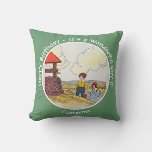 Man in the Moon Mother Goose Birthday Party Items  Cushion