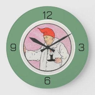 Man in the Moon Mother Goose Birthday Party Items  Large Clock