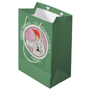 Man in the Moon Mother Goose Birthday Party Items Medium Gift Bag