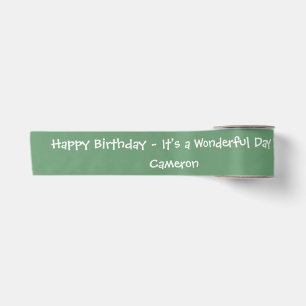 Man in the Moon Mother Goose Birthday Party Items Satin Ribbon