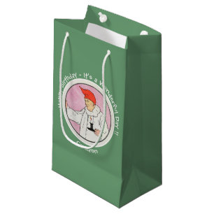 Man in the Moon Mother Goose Birthday Party Items  Small Gift Bag