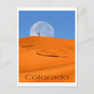 man in the moon postcard