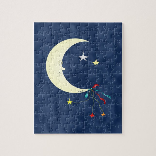 Man In The Moon Puzzle (Vertical)