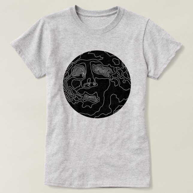 man in the moon T-Shirt (Design Front)