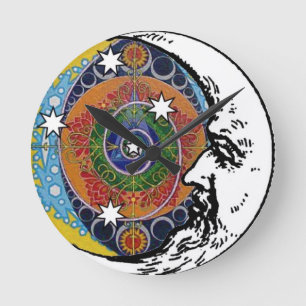 Man in the Moon wall clock