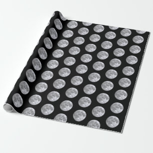 Man in the Moon Wrapping Paper