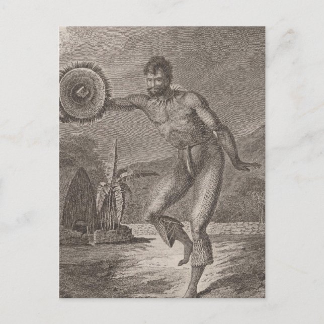 Man in the Sandwich Islands 2 Postcard (Front)