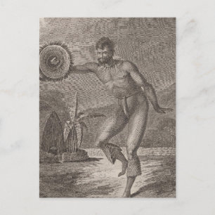 Man in the Sandwich Islands 2 Postcard
