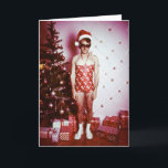 Man in Xmas Pants Card<br><div class="desc">A man in his pants at Christmas!</div>
