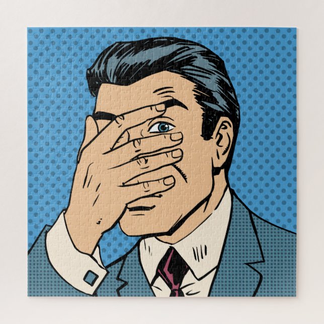 man jigsaw puzzle (Vertical)