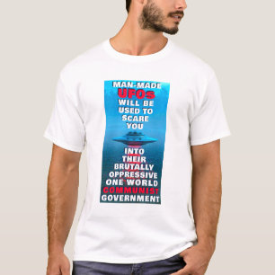 Man-made UFOs (light) T-Shirt