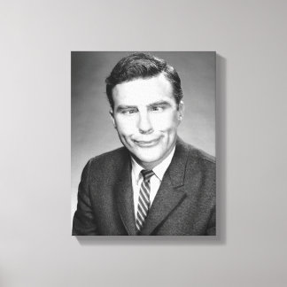 Man Making Face Canvas Print
