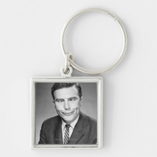 Man Making Face Key Ring