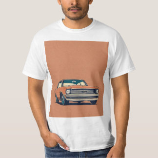 MAN-MANUAL TRENDING CAR ART T-SHIRT