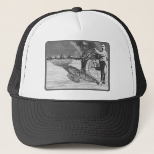 Man Meets Bicycle Trucker Hat