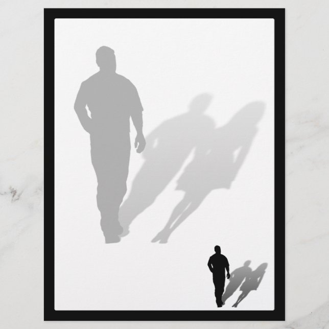 Man Missing Woman Silhouette (Front)