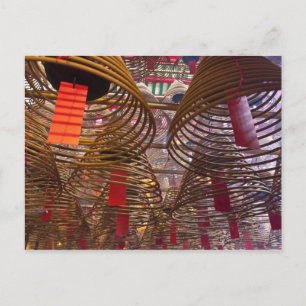 Man Mo Buddhist Temple of Hong Kong Postcard
