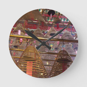 Man Mo Buddhist Temple of Hong Kong Round Clock