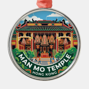 Man Mo Temple Hong Kong Metal Tree Decoration