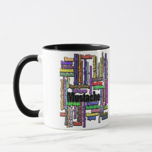Man Mug Funny Text Moustache Moustache Caterpillar