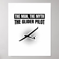 Man Myth Glider Pilot | Gliding Gifts