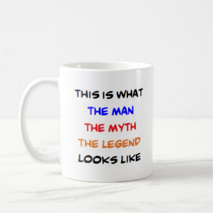 man myth legend coffee mug