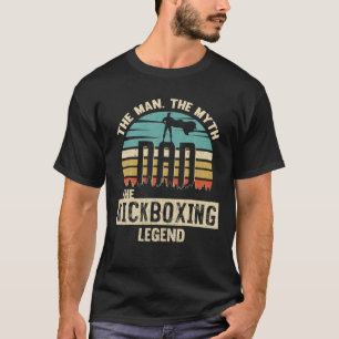 Man Myth Legend Dad Kickboxing T-Shirt