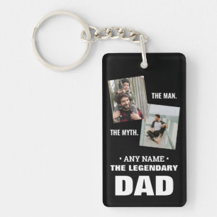 Man Myth Legend Dad Personalised Father's Day Key Ring