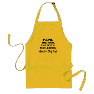 Man Myth Legend Funny Papa Quote Standard Apron