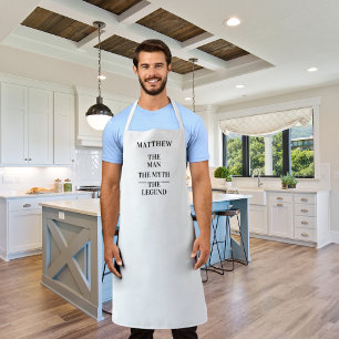 Man myth legend name apron