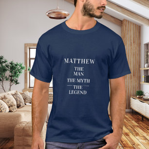 Man myth legend name blue T-Shirt