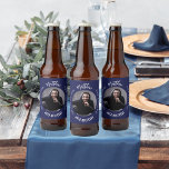 Man myth legend photo navy blue birthday party<br><div class="desc">A classic navy blue background.   Text: The Man,  The Myth,  The Legend. Personalise and add his name,  age and photo. White text.</div>