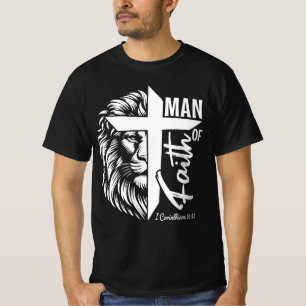 Man Of Faith Christian Inspirational T-Shirt