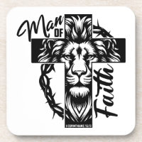 Man of Faith Coaster Set [6 per set]