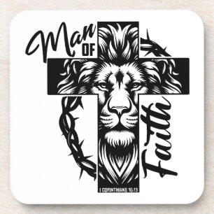 Man of Faith Coaster Set [6 per set]