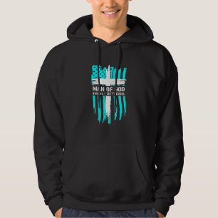 Man Of God Husband Dad Grandpa American Flag Chris Hoodie
