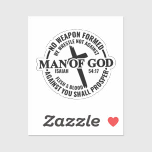 Man of God, No Weapon Formed Against Me Shall Pros