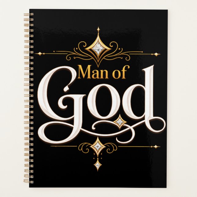 Man of God Planner (Front)
