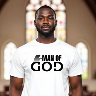 Man of God - Praying Man  T-Shirt