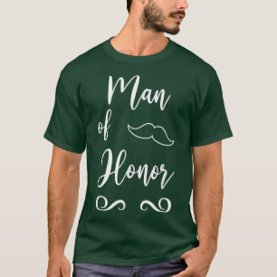 Man of Honour Wedding Matching  T-Shirt