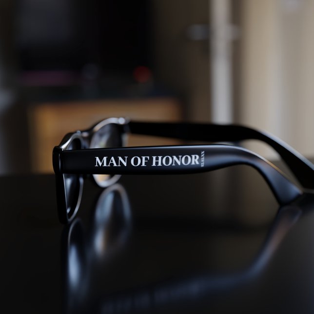 Man of Honour Wedding Sunglasses (Creator Uploaded)