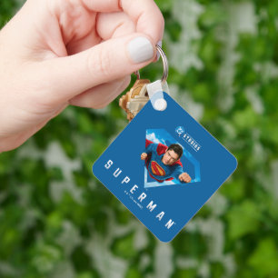 Man of Steel in Flight Key Ring