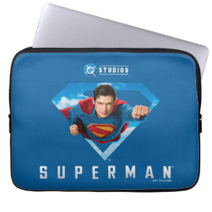 Man of Steel in Flight Laptop Sleeve