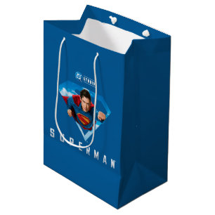 Man of Steel in Flight Medium Gift Bag