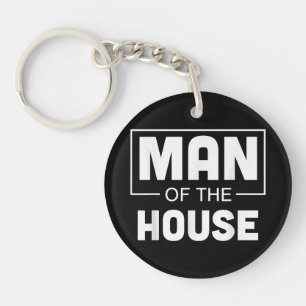 Man Of The House Key Ring