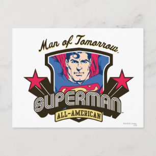 Man of Tomorrow Postcard