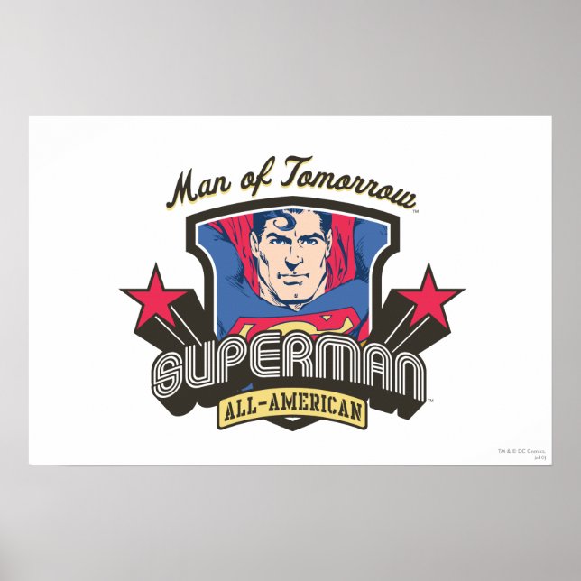 Man of Tomorrow Poster (Front)