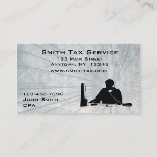 Man Office Business Card