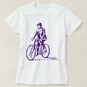 Man on a Bike - Deep Purple T-Shirt